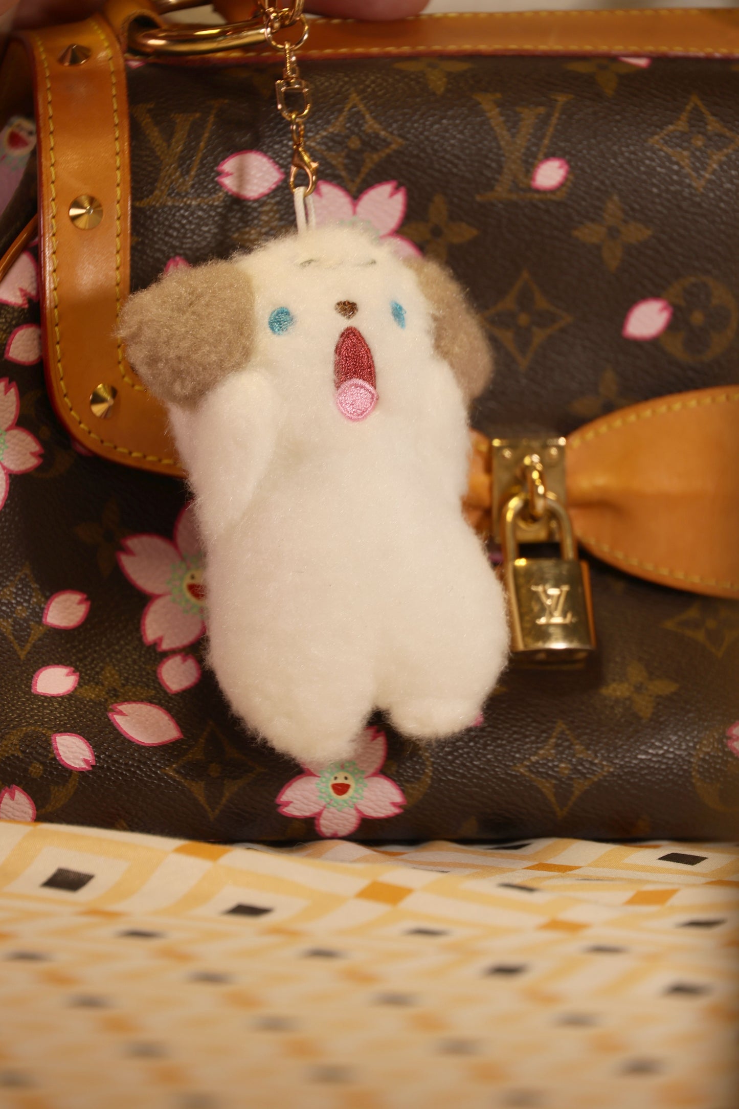 The Existential Crisis Dog Keychain