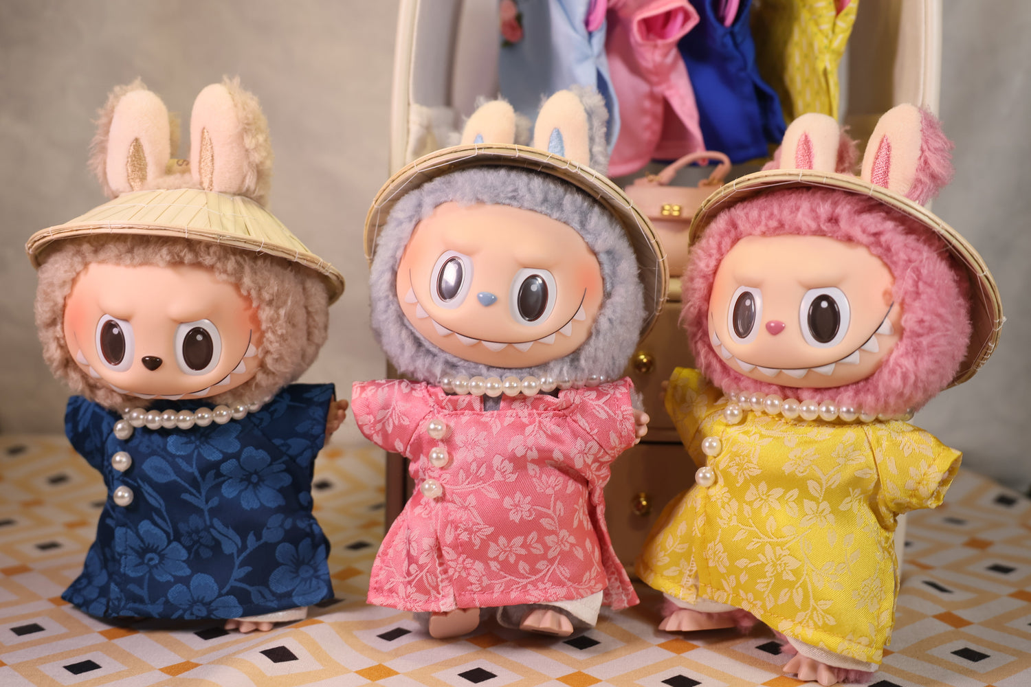 The Regal Bloom Brocades Ao Dai Collection