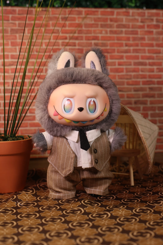 The Infernal Academic Outfit For Labubu