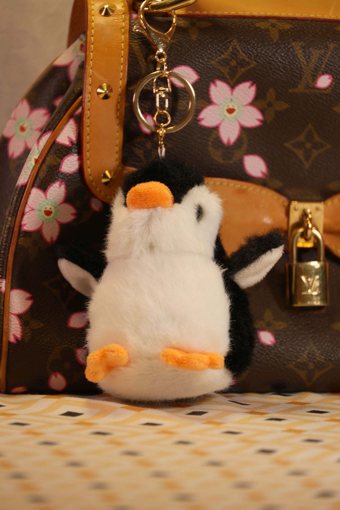 The Pipsqueak Penguin Keychain