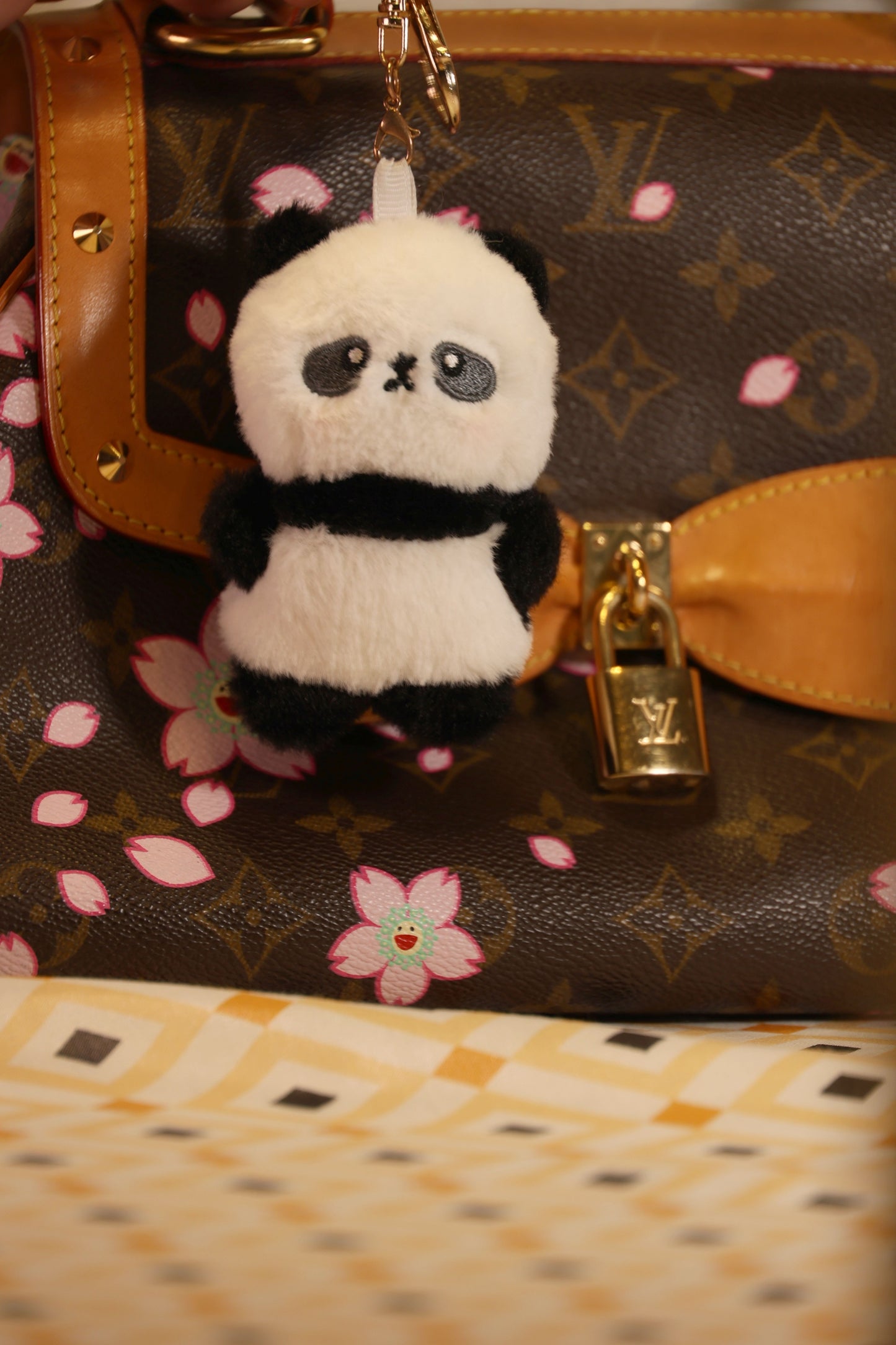 The Little Wanderer Panda Keychain