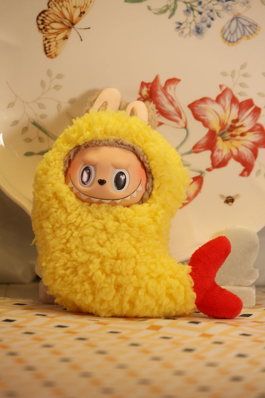 The Golden Tempura Shrimp for Labubu Outfit
