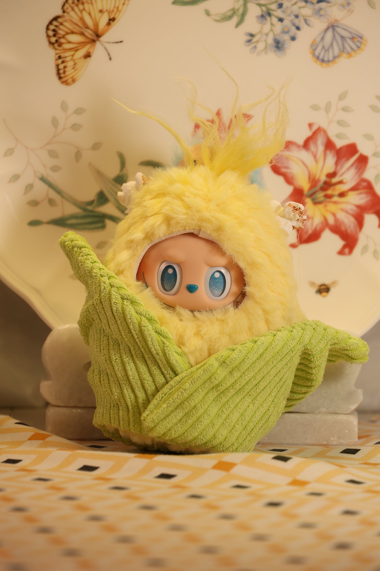 The Golden Corn Outfit for Labubu